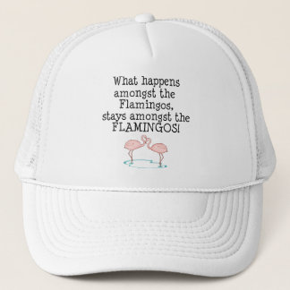 Flamingos Trucker Hat