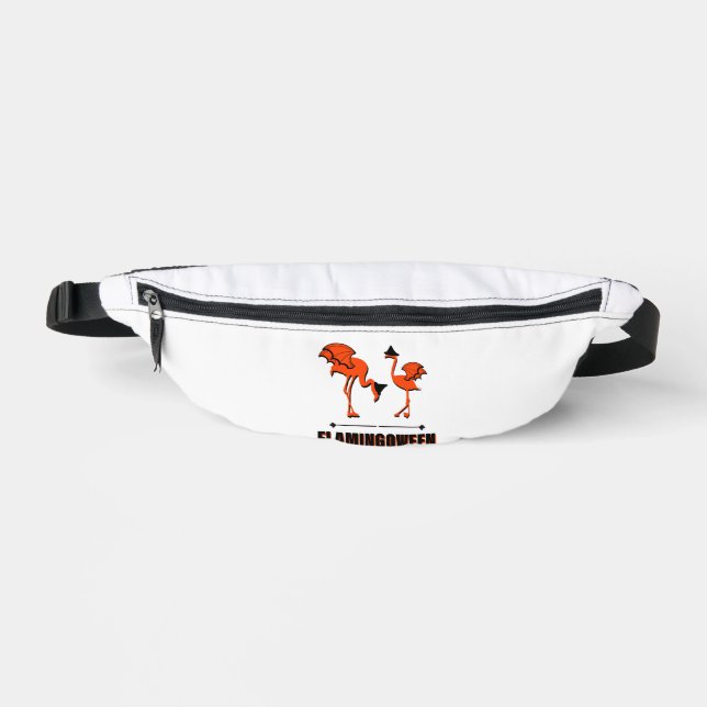 Flamingoween - Halloween Bum Bags (Front)