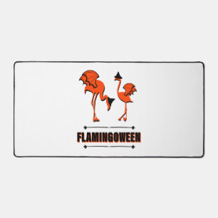 Flamingoween - Halloween Desk Mat