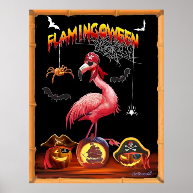FLAMINGOWEEN POSTER (Front)