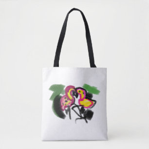 Flaming's love  tote bag
