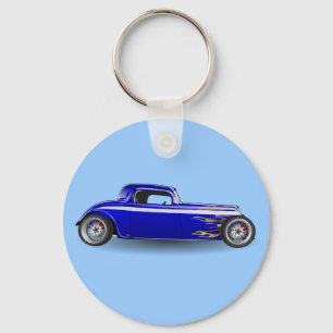 Flammable hotrod key ring