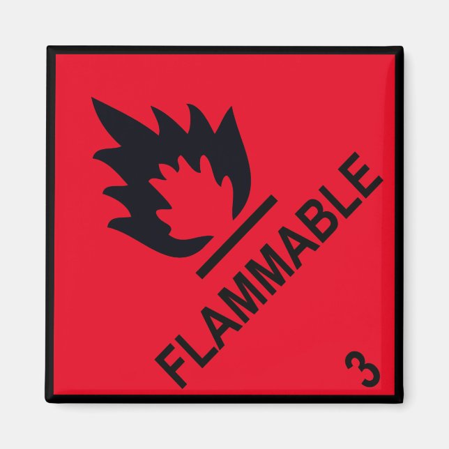 flammable magnet (Front)