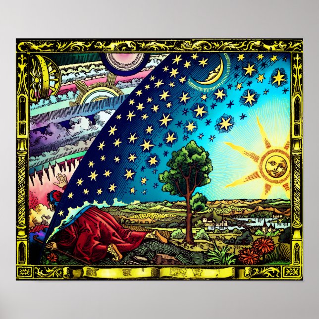 Flammarion Dome Contrast Tint Poster (Front)
