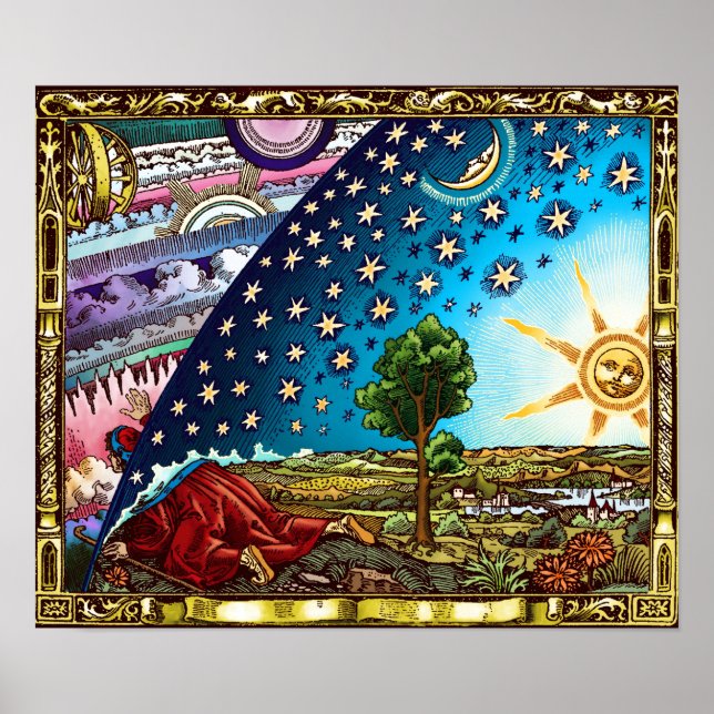 Flammarion Dome Poster - (Front)
