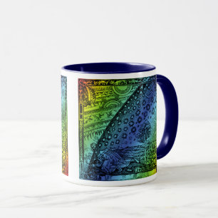 Flammarion Heaven and Earth Engraving Artwork Mug