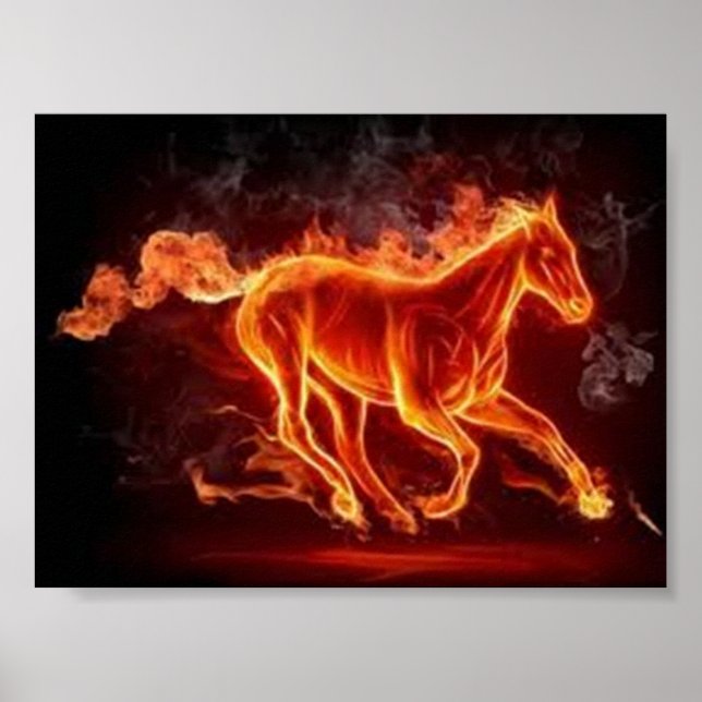 Flamming Horse Value Poster (Front)