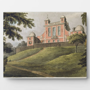 Flamstead House, from Ackermann's 'Repository of A Plaque