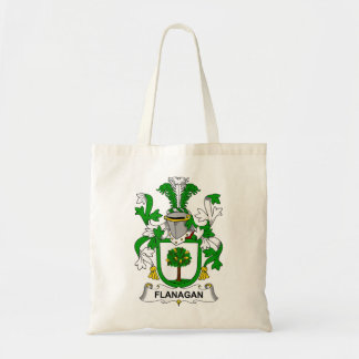 Flanagan Coat of Arms Family Crest Tote Bag