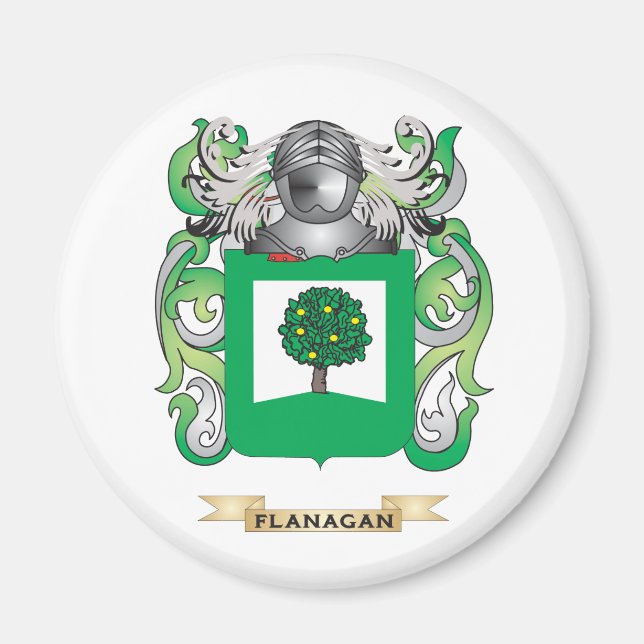 Flanagan Coat of Arms Magnet (Front)