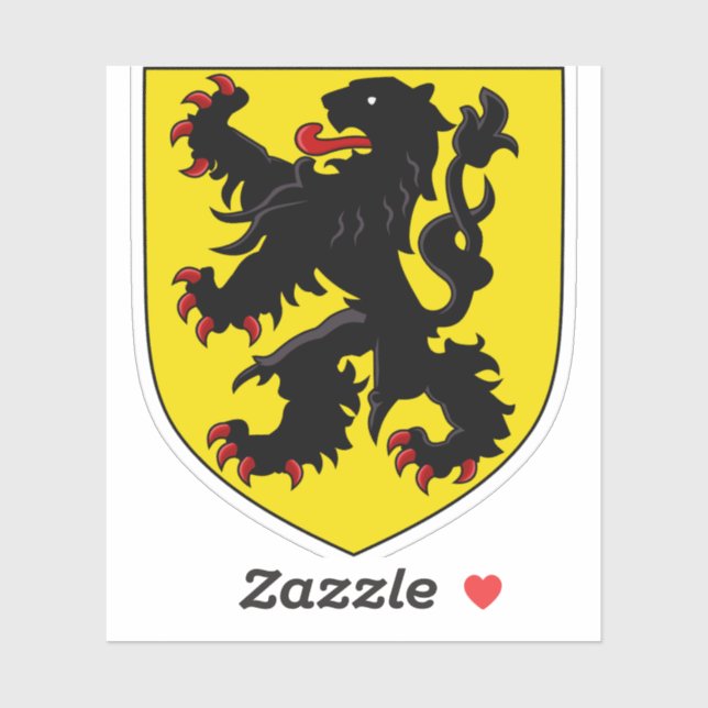 Flanders Coat of Arms (Sheet)