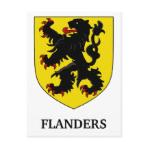 Flanders Coat of Arms Heraldic Lion