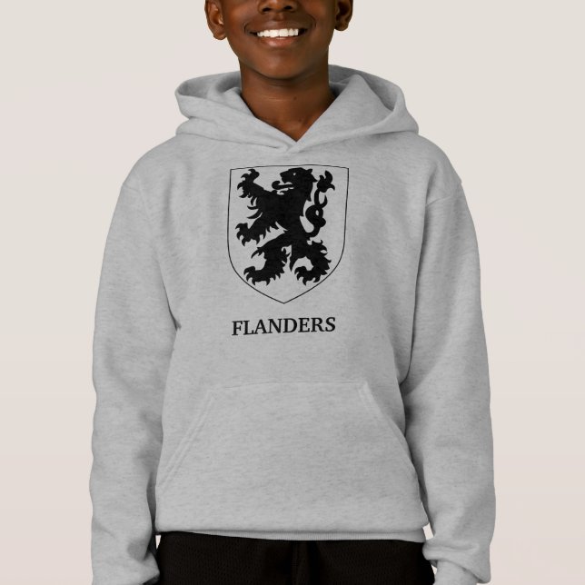 Flanders Lion Graphic Design Art (Front)