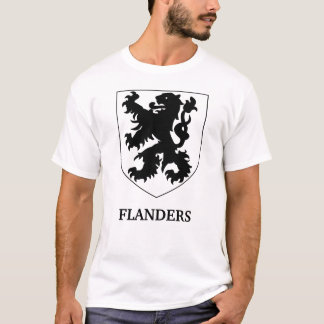 Flanders Lion Graphic Design Art T-Shirt