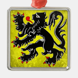 Flanders Metal Ornament