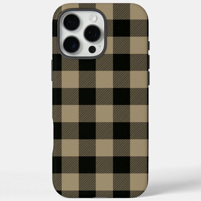 Flannel chequerboard rustic/vintage  Case-Mate iPhone case (Back)