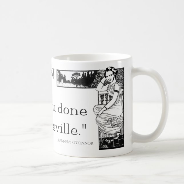 Flannery O'Connor "When In Rome" Mug (Right)