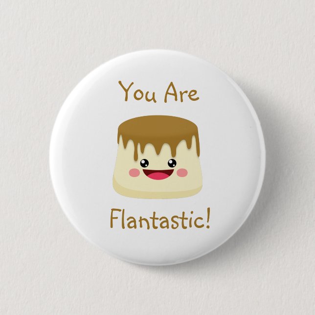 Flantastic! 6 Cm Round Badge (Front)