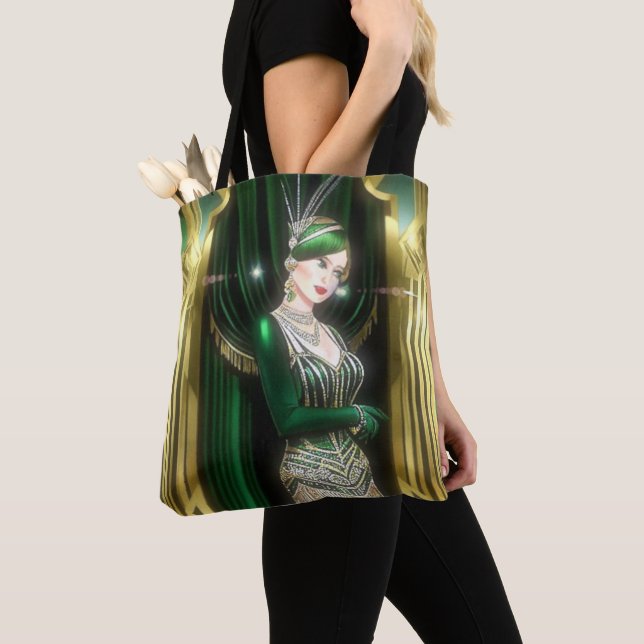 Flapper (3) Shoudler: Tote Bag (Close Up)