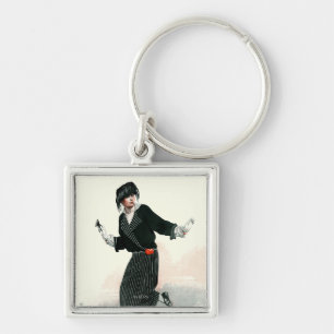 Flapper and Roadster Key Ring