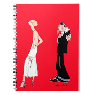 Flapper by John Held Jr Notebook