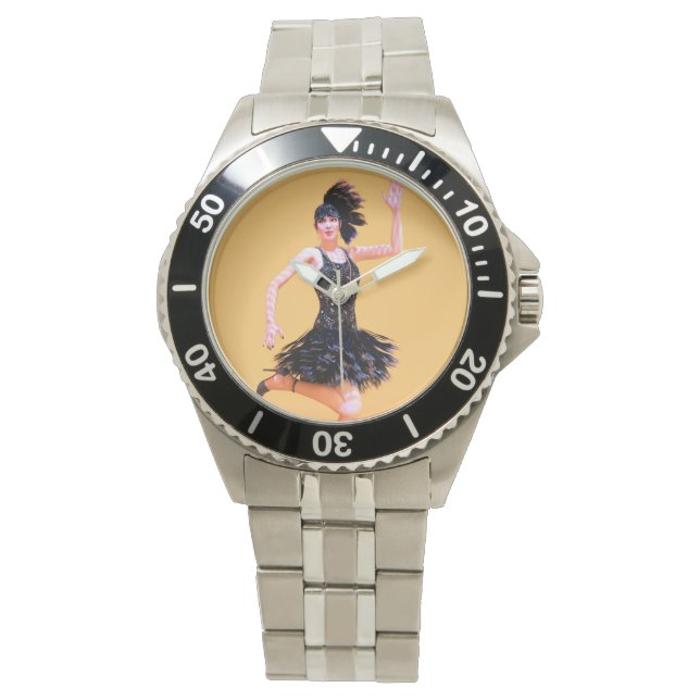 Flapper Dancing Vintage Watch (Front)