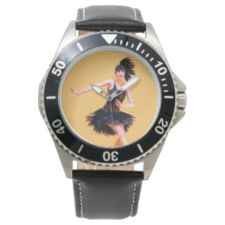 Flapper Dancing Vintage Watch
