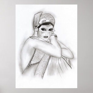 Flapper Girl Poster