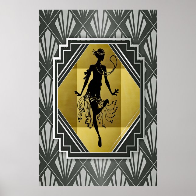 flapper girl poster (Front)