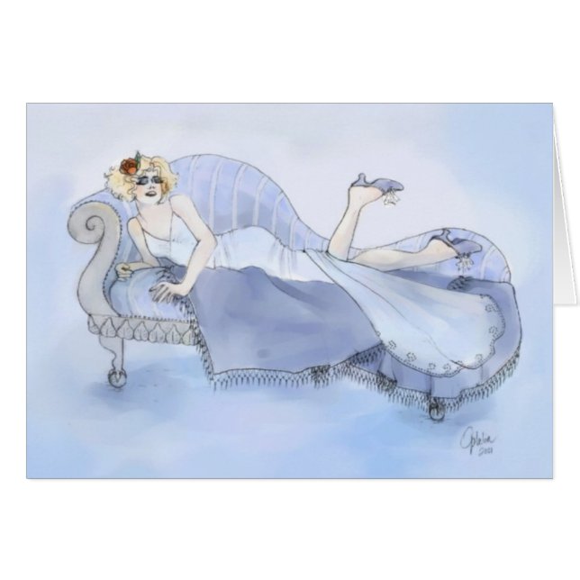 Flapper in Blue (Front Horizontal)