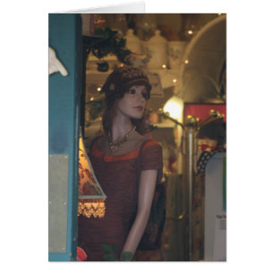 Flapper Mannequin card