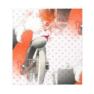 flapper polkadots notepad