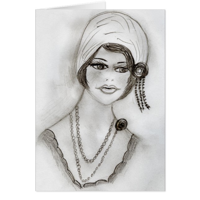 Flapper With Beads (Front)