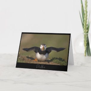 Flapping Puffin Card