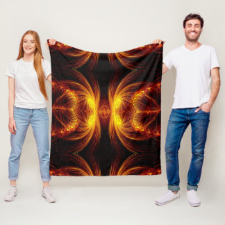 Flare 2 fleece blanket