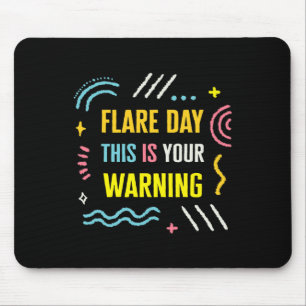 Flare Day Complex Regional Pain Syndrome Awareness Mouse Pad