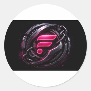 Flare Magenta Vault Seal Sticker