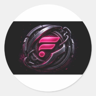 Flare Magenta Vault Seal Sticker