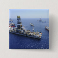 Flaring operations conducted by the drillship