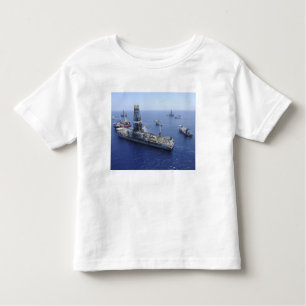 Flaring operations conducted by the drillship toddler T-Shirt