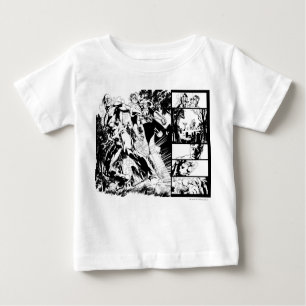 Flash and Green Lantern Panel 2 Baby T-Shirt