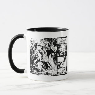 Flash and Green Lantern Panel 2 Mug
