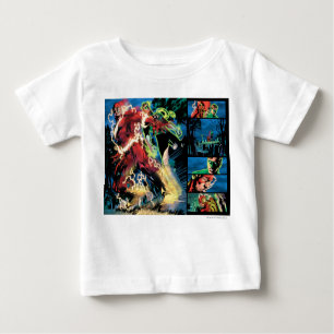 Flash and Green Lantern Panel Baby T-Shirt