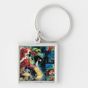 Flash and Green Lantern Panel Key Ring