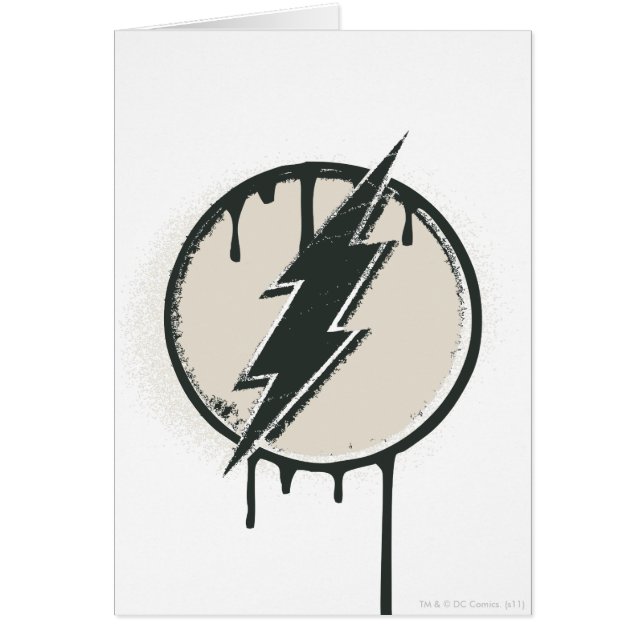 Flash Bolt Paint Grunge (Front)