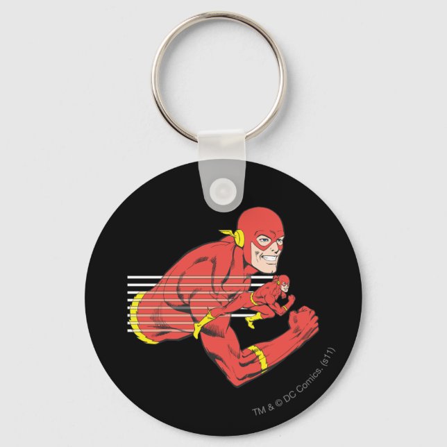 Flash Bust View Key Ring (Front)