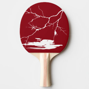 Flash in the night ping pong paddle