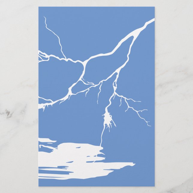 Flash in the night stationery (Front)