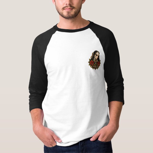 Flash Ink Co - Nun ans Anchor Long Tee (Front)