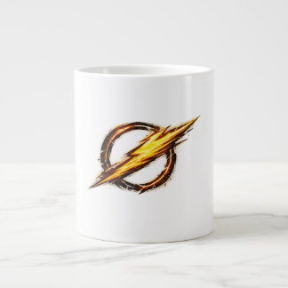 Flash inspired logo large coffee mug